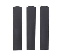 Lot de 3 anches de saxophone ténor en résine, force 2,5, couleur noire, pour la pratique, les étudiants professionnels et les musiciens de jazz