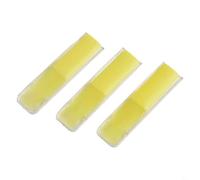 Lot de 3 anches pour saxophone alto en résine - Force 1 5 2 0 2 5 - Idéal pour un son constant (force 1,5)