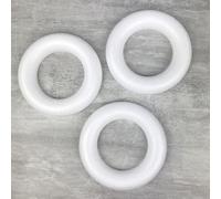 Lot de 3 Anneaux/Couronnes polystyrène Plein diam. 15 cm, Bouée Haute densité
