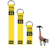 Lot de 3 Anneaux d'attache en D 100, 150 et 200 mm