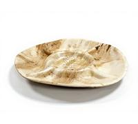 Lot de 3 assiette à 5 compartiments - Beige