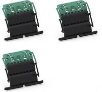 Lot de 3 Attaches de Tablier Rigide 2 Maillons Clicksur H875E pour Volet Roulant - Fixation de volets roulants - Attache Tablier de sécurité anti effraction clipsable