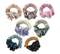Lot de 3 attaches somnolentes pour cheveux, chouchous à faire soi-même, supports de queue de cheval, outil de coiffure 2 en 1, bandeau à friser doux pour une utilisation de nuit (#1)