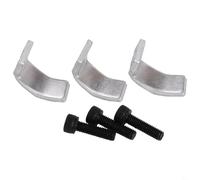 Lot de 3 attrape-chaînes en métal pour tronçonneuse 351 353 357 359 440 445 450, compatible avec les pièces de tronçonneuse CS2245 et G5300