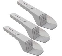 Lot de 3 attrape-insectes vivants, attrape-araignées, pièges à insectes pour enfants, blanc, pour la maison et le jardin, attrape facilement les papillons, les coléoptères, les araignées, etc