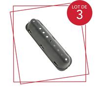 SOS Accessoire Lot de 3 aubes de tambour d'origine Machine à laver, Lave-linge C00065463 ARISTON HOTPOINT