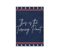 Lot de 3 autocollants en vinyle « This is the Turning Point USA Charlie Kirk » pour pare-chocs, Thank You for Your Service Charlie, Fly High Charlie pour voiture, camion, fenêtre, mur, ordinateur
