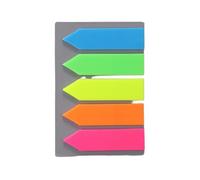 Lot de 3 autocollants mémo, marque-page, marqueur, bloc-notes fluorescent, coloré, notes autocollantes Pour Prendre Des Notes(Color 2)