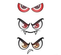 Lot de 3 autocollants réfléchissants pour tondeuses à gazon robotiques, choisissez parmi 2 ou 3 pièces pour améliorer la visibilité