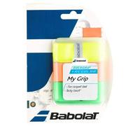 Lot de 3 Babolat My Overgrip Schwarz, Weiß, Blau Overgrip de tennis