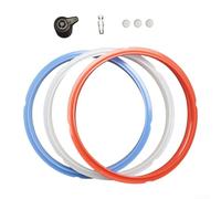 Lot de 3 bagues d'étanchéité en silicone pour autocuiseur de 6 litres, joints anti-fuite de qualité alimentaire avec soupape de décharge de vapeur, compatibles avec IP-DUO60 IP-DUO50 pour Smart-60