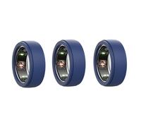 Lot de 3 bagues en silicone compatibles avec Oura Ring Gen 4/Gen 3 et Samsung Galaxy Ring, coques de protection anti-rayures pour homme et femme, pour gym, entraînement, usage quotidien