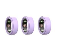Lot de 3 bagues en silicone compatibles avec Oura Ring Gen 4/Gen 3 et Samsung Galaxy Ring, coques de protection anti-rayures pour homme et femme, pour gym, entraînement, usage quotidien