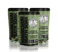 Lot de 3 : Bain de r?cup?ration Coach Soak - Sel d'Epsom en vrac - Sels de bain en vrac - Lot de 3 - Total de 9 livres (arbre ? th? ? l'eucalyptus)