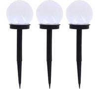 Xanlite, PACK3SO50B, Lot de 3 Balises Solaires RVB, IP44, Autonomie 8H