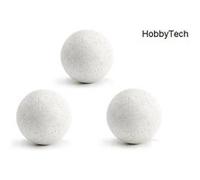 HOBBYTECH Balle de Babyfoot en liège Blanc diamètre 35mm (3)