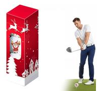 Lot de 3 balles de golf « Merry Christmas » - Cadeau amusant avec boîte - Bonhomme de neige - Père Noël - Cadeau fantaisie pour homme et femme - Accessoires de golf amusants et mignons (-mix)