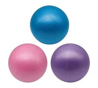 Lot de 3 balles de pilates douces - Exercice de 15 cm, petit ballon de gymnastique - Parfait pour le yoga, les pilates, l'entraînement de base, la physique et l'équilibre (maison, salle de sport et