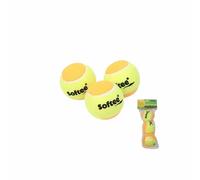 Lot de 3 balles de tennis enfant Softee Minitenis Jaune TU