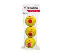 Lot de 3 balles de tennis enfant Tecnifibre My ball Vert TU