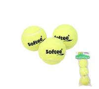 Lot de 3 balles de tennis Softee Initiation Deluxe Vert TU