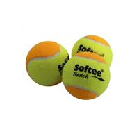 Lot de 3 balles de tennis Softee Jaune TU