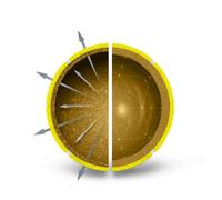 Wilson Triniti Balle 24x3 pièce (6 douzaines) Jaune ONE-SIZE