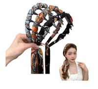 Lot De 3 Bandeaux à Cheveux Vintage En Perles Artificielles, Accessoires Pour Cheveux, Outil De Tresse, Bandeau AntidéRapant, éLastiques DéCoratifs Pour Femmes Et Filles (D)