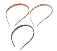 Lot de 3 bandeaux flexibles et élégants pour porter au quotidien - Pour femme - Pour faire des déplacements, apprendre ou faire de l'exercice