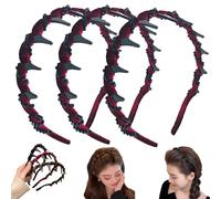 Lot de 3 bandeaux vintage en perles artificielles de cranium avec strass, accessoires de cheveux élégants pour femmes, accessoires de cheveux classiques rétro pour mariages, fêtes et usage quotidien