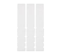 Lot de 3 bandes adhésives pratiques pour pickleball - 25 mm de large - Transparent
