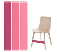 Lot de 3 bandes de chaise, bandes sensorielles pour enfants avec pieds agités, adaptées pour TDAH, autisme, anxiété, hyperactivité (0,5, 0,7, 0,9 mm série rose)