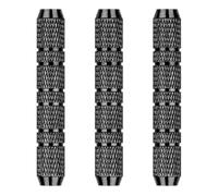 Lot de 3 barils de fléchettes électroniques robustes en métal de 16 g/20 g avec filetage 2BA - Pièce de rechange professionnelle en fer