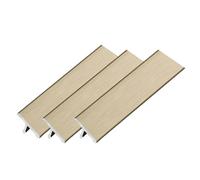 Lot de 3 barre de seuil large 90cm Bande De Transition en Aluminium en T seuil de porte bande de garniture de bord Profilé En T Pour Seuil De Porte