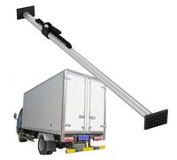 Lot de 3 Barres de Verrouillage de Charge réglables et Robustes pour fourgonnettes, remorques, Pick-up et camions Pleine Grandeur - Poteau stabilisateur de Chargement en métal, séparateur de