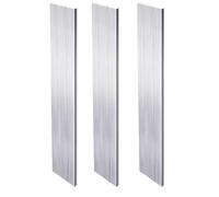 Lot de 3 barres plates carrées en aluminium de 25 cm de long, plaque plate en aluminium 6061 de 5 mm x 30 mm x 250 mm