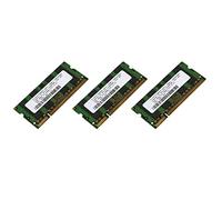 Lot de 3 barrettes de mémoire RAM DDR2 667 MHz PC2 5300 pour ordinateur portable 1,8 V 200 broches SODIMM pour AMD