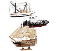 Lot de 3 bateaux en Kit G