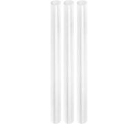 Lot de 3 Bâtons de Colle Thermofusible 11x180mm Format Stick Avizar Blanc Blanc