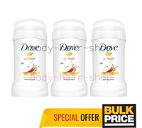 Lot de 3 bâtons déodorants Dove Go Fresh Apple pour femmes 48H protection con...