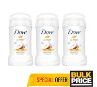 Lot de 3 bâtons déodorants Dove Go Fresh Apple & White Tea 48H protection con...