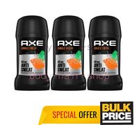 Lot de 3 bâtons déodorants frais Axe Jungle anti-transpiration fraîcheur long...