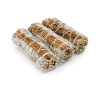Lot de 3 bâtons sauge et cannelle 100mm - purification chaleureuse - bivea