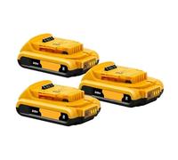Lot de 3 Batteries au Lithium 20 V 2 Ah compatibles avec Les Outils DeWalt DCB184, DCB200, DCF892, DCF845, DCF850, DCF911, DCD800 et DCD805.