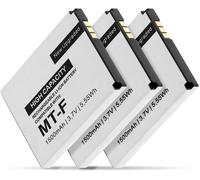 Lot De 3 Batteries Compatibles Avec Avm Fritz!Fon C5/C4/M2/Mt-F/Motorola Motofone F3/Em325/M325/Em25-Batterie De Rechange Pour : Avm 312bat016,312bat006,312bat006cs-Fvm446cl,15006cl 0