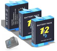 Lot De 3 Batteries De Rechange 2000 Mah Pour Gopro Hero 12 Hero 11/10/9 Black BatteryBatterie De Rechange Extreme Rechargeable Pour Caméra De Sport, Lungo Tempo Di Esecuzione, Su[Gopro1453]