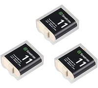 Lot de 3 Batteries Li-ION de Rechange 1800 mAh pour GoPro Hero 12, GoPro Hero 11, GoPro Hero 10, GoPro Hero 9