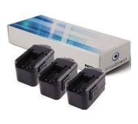 Lot de 3 batteries pour AEG SB2E 18 T Super Torque perceuse visseuse 3300mAh 18V - Visiodirect - G
