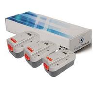 Lot de 3 batteries pour Black et cker CD18SK-2 CDC180AK CD182K 3000mAh 18V -VISIODIRECT- G