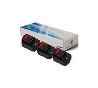 Lot de 3 batteries pour Black et cker EPC12CA EPC12CABK EPC126 3000mAh 12V --